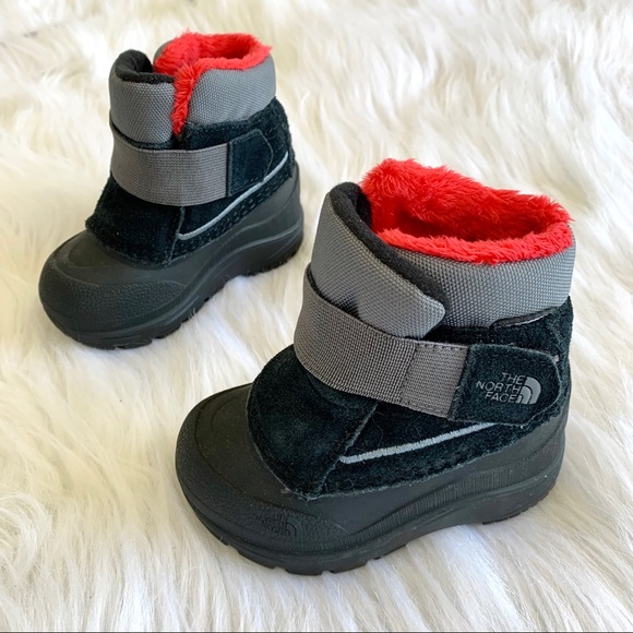 north face baby snow boots
